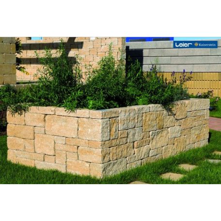 Térburkoló Leier Castrum falkorona 24 cm falhoz