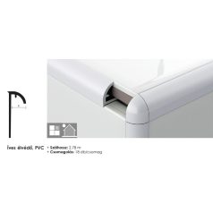 Élvédő Csempe 12 mm krém 5003 2,78 m 