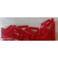 Műanyag fugaék piros 250 db/csomag