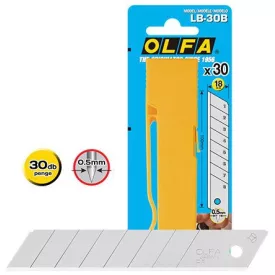 Olfa pótpenge LB-30B 18 mm sárga