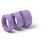 Kreppszalag 30 mm lila UV álló 45436