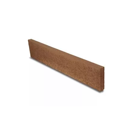 Térburkoló Leier kerti szegély 100x5x20 mogyoró