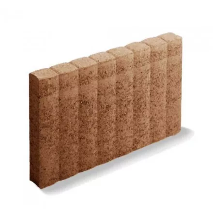 Térburkoló Leier sorszegélykő 50x6x30 őzbarna
