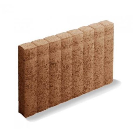 Térburkoló Leier sorszegélykő 50x6x30 őzbarna