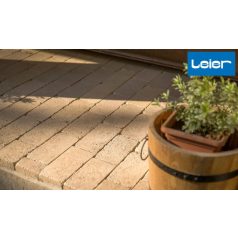 Térburkoló Leier Patio antik k.sárga 25x12,4x5 cm