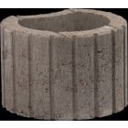 Támfalelem Viastein Lunetto 30x25x20 barna