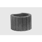 Támfalelem Viastein Lunetto 30x25x20 szürke