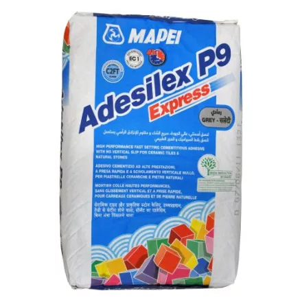 Mapei Adesilex P9 Express ragasztó 25 kg szürke