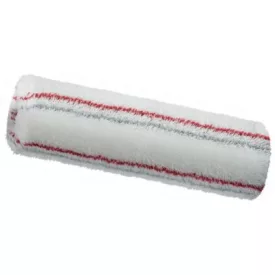 Teddy henger 18 cm piros-szürke csíkkal