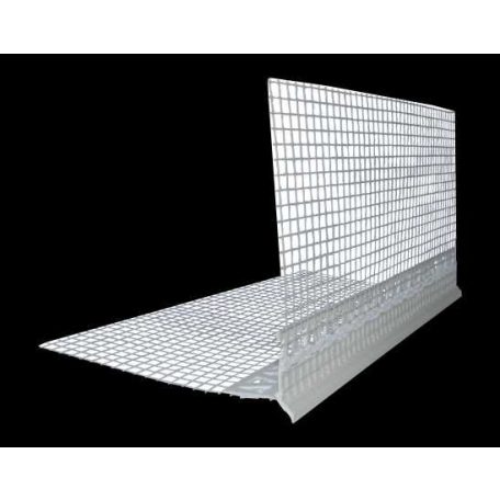 Élvédő Hálós PVC balkonprofil 2,5 m