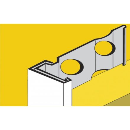 Élvédő Vakolatelválasztó PVC bevonattal 3 m 