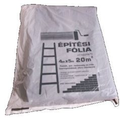 Fólia Takaró 4x5m építési