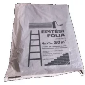 Fólia Takaró 4x5m építési