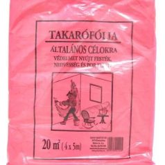 Fólia Takaró 4x5m vékony