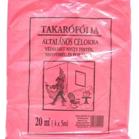 Fólia Takaró 4x5m vékony
