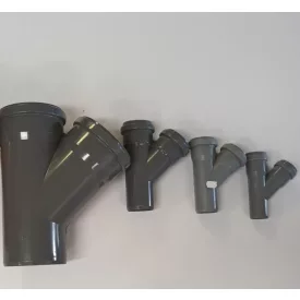 PVC egal  32/32/45 Y""