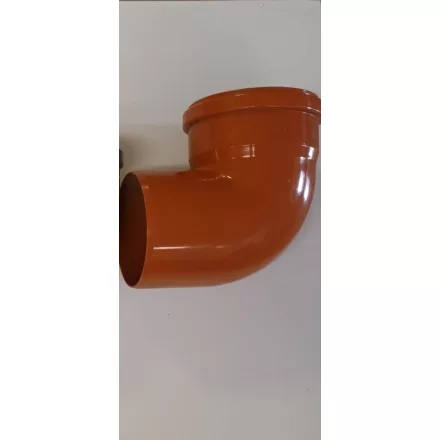 PVC könyök 125x87 KG