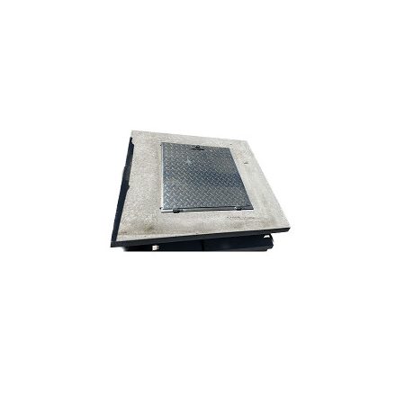 Vízóra akna fedlap beton 95x115x6 cm