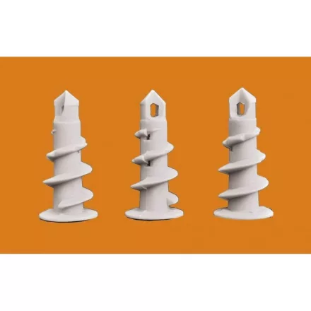 Gipszkarton tipli  6x28 menetes