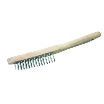 Drótkefe fanyelű 6 soros