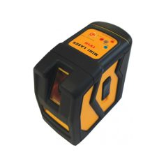 Bautool Önbeálló kereszt és vonallézer (piros)