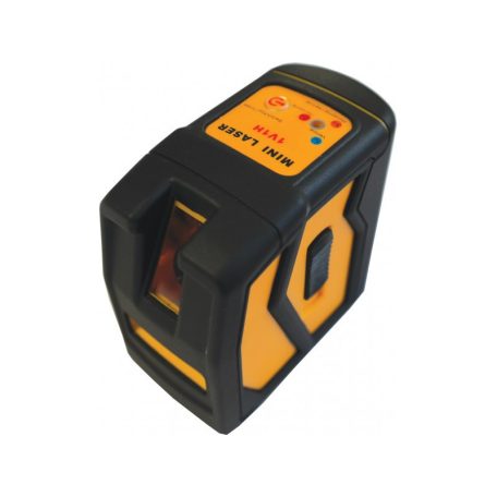 Bautool Önbeálló kereszt és vonallézer (piros)