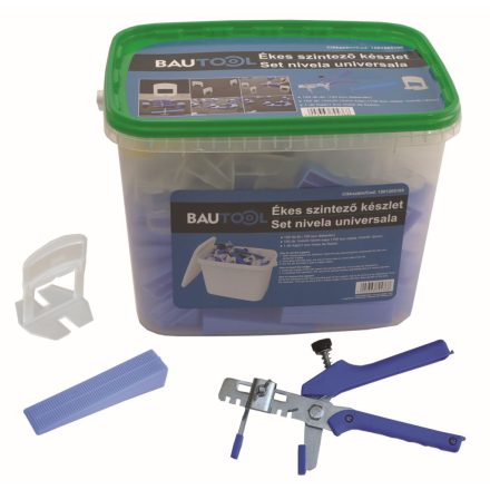 Burkoló Univerzális Ékes szintező készlet 2 mm