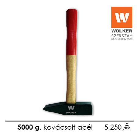 Kalapács 5 kg Wolker