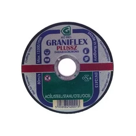 Vágókorong 115x3,2 fémre Graniflex