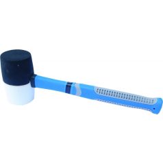Gumikalapács 60 mm fehér - fekete