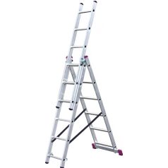 Létra Krause Corda Sokcélú  3x6 fokos