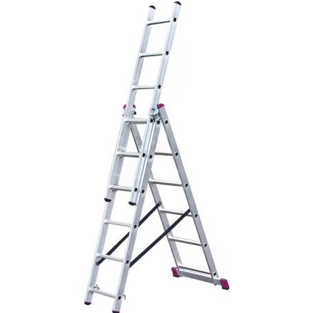 Létra Krause Corda Sokcélú  3x6 fokos