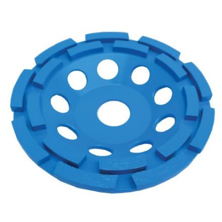 Csiszoló tárcsa gyémánt 125 mm dupla soros profi