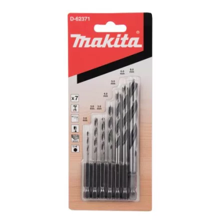Makita Fafúró készlet D-62371