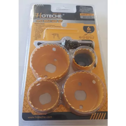 Gipszkarton Körkivágó 6 részes 601012