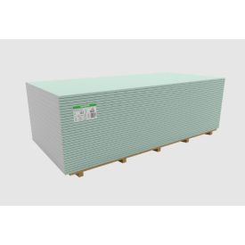 Impregnált gipszkarton 1200x2000x12,5 cm 2,4 m2