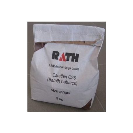 Rath C25 tűzálló habarcs  5 kg +vízüveg