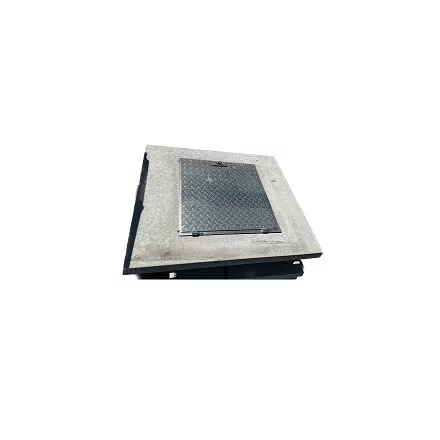 Vízóra akna fedlap beton 115x115x6 cm