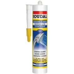 Soudal szilikon szaniter színtelen 280 ml