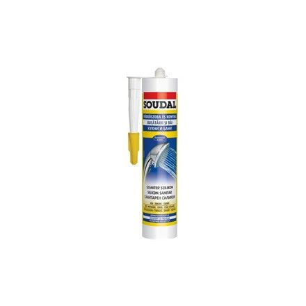 Soudal szilikon szaniter színtelen 280 ml