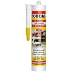 Soudal szilikon univerzális színtelen 280 ml