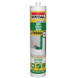 Soudal Akril Turbo Fehér 280ml