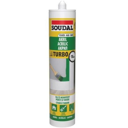 Soudal Akril Turbo Fehér 280ml