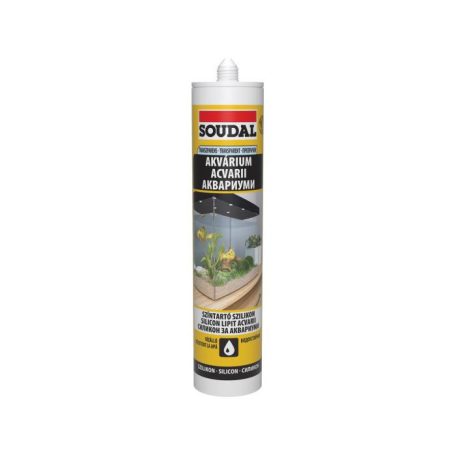 Soudal szilikon Akvárium színtartó 280 ml