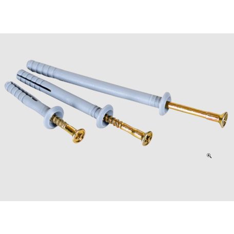 Beütőékes tipli gipszkartonhoz 6x100 mm