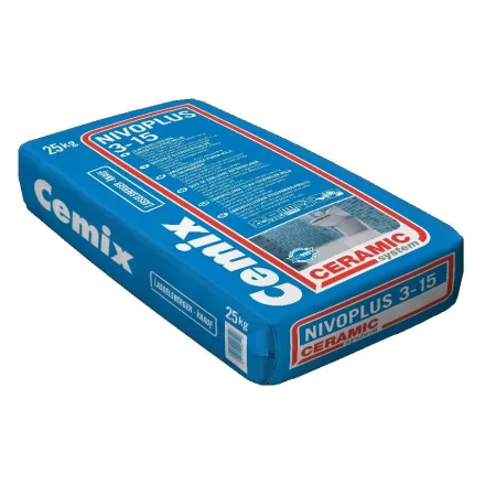 Cemix Aljzatkiegyenlítő Nivoplus 3-15 mm 25 kg