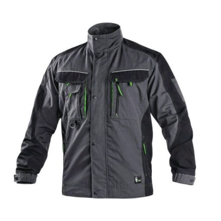 M.Kabát zöld díszítés