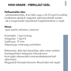 High Grade műszál 19 mm 1 kg