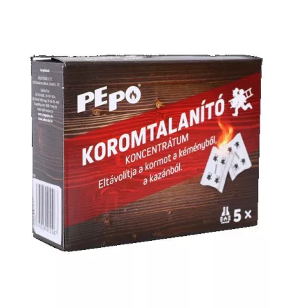 Alágyújtós PEPO koromtalanító