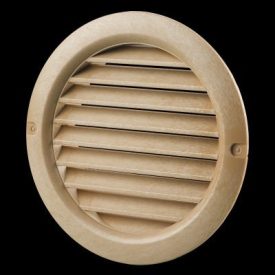 Vents Szellőzőrács MV 125 BVS kerek barna